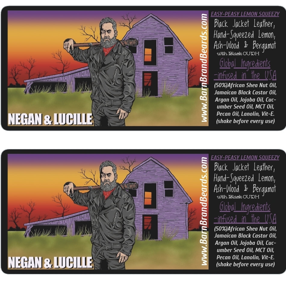 Negan & Lucille Beardoil -1oz