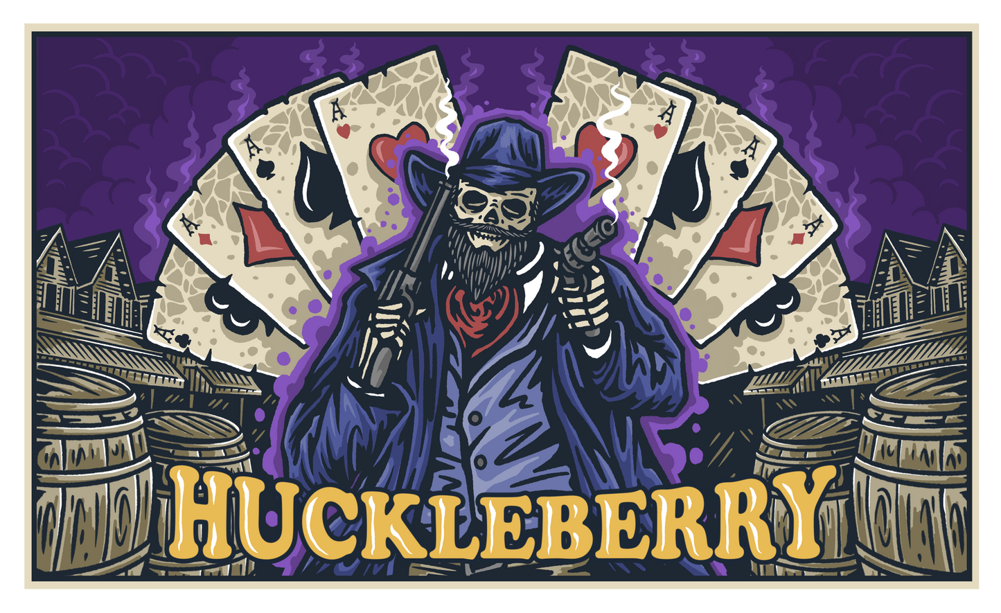 HUCKLEBERRY   (oil+butter) -Combo